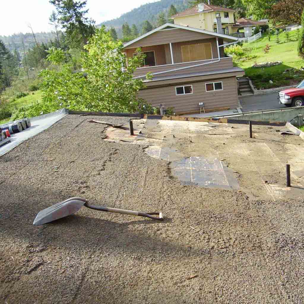 Removal Torch on Roofing