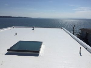 Duro Last Roofing Project in White Rocks with Ocean View