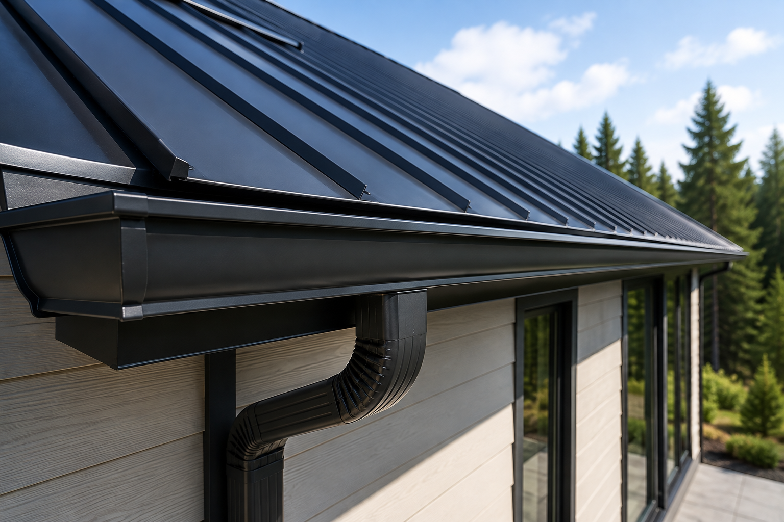 New Gutters Installation