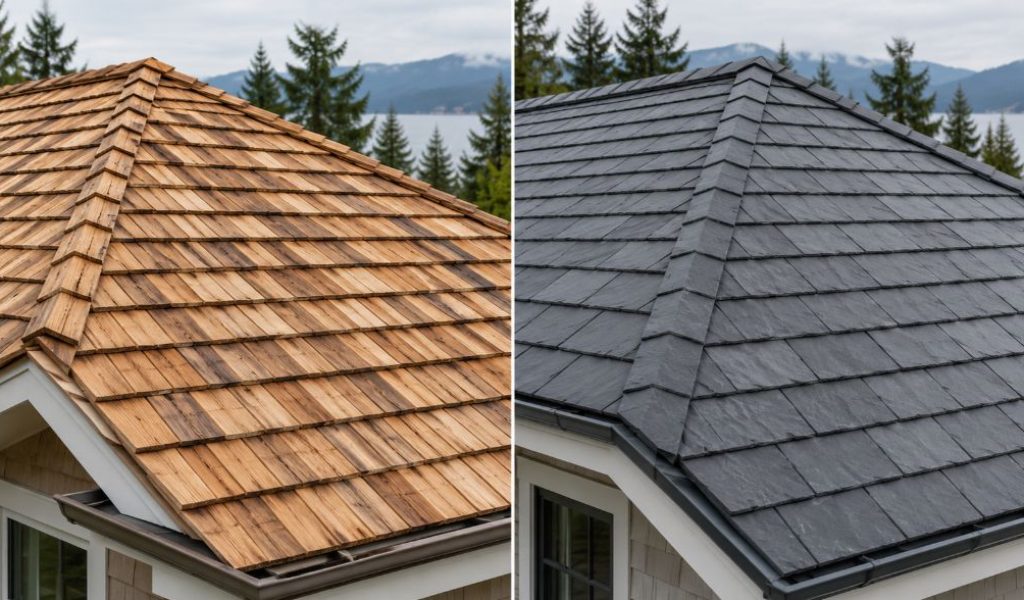 Cedar Roofing vs. Composite Roofing